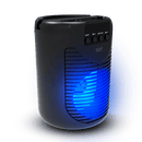 Bocina inalámbrica portátil STF Turbo: 4" pulgadas, portátil con luz led