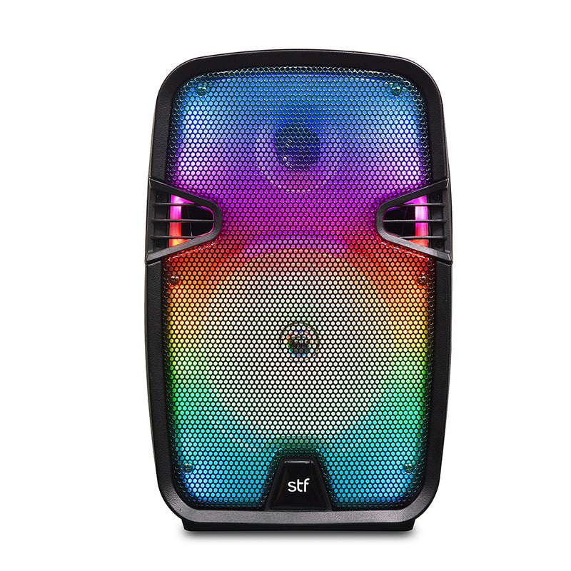 Bafle bocina Inalámbrica | STF Boom Thunderlight  | 8" pulgadas, Karaoke, TWS