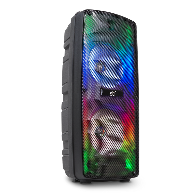 Bocina inalámbrica |STF Kraken |8 pulgadas portatil con luz led