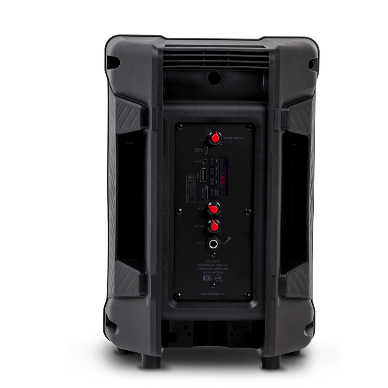 Bafle Bocina portátil | STF Cyclops | 8" pulgadas 2hrs uso 33W función TWS audio inalámbrico