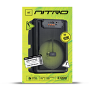 Bocina inalámbrica portátil STF Nitro: 6.5" pulgadas, portátil con luz led