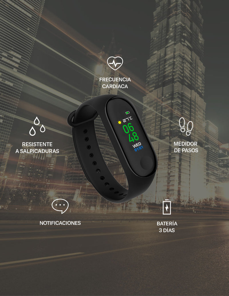 Smartwatch reloj inteligente STF Kronos lite Smartband