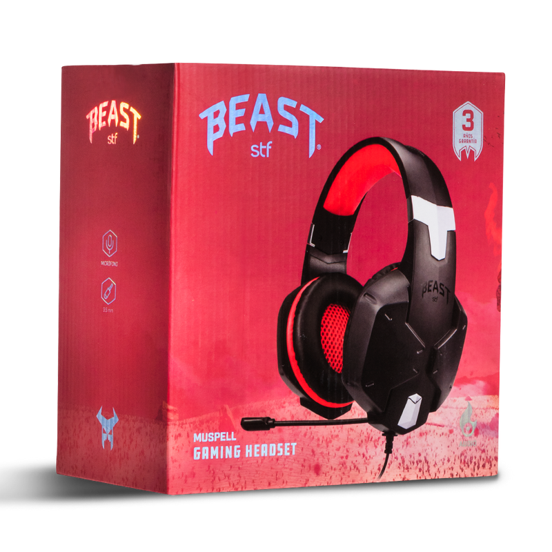 Audífonos Gamer | STF Beast Muspell | Gaming para computadora