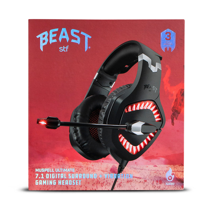 Audífonos Gamer | STF Beast Muspell Ultimate | 7.1 Digital, Gaming para computadora