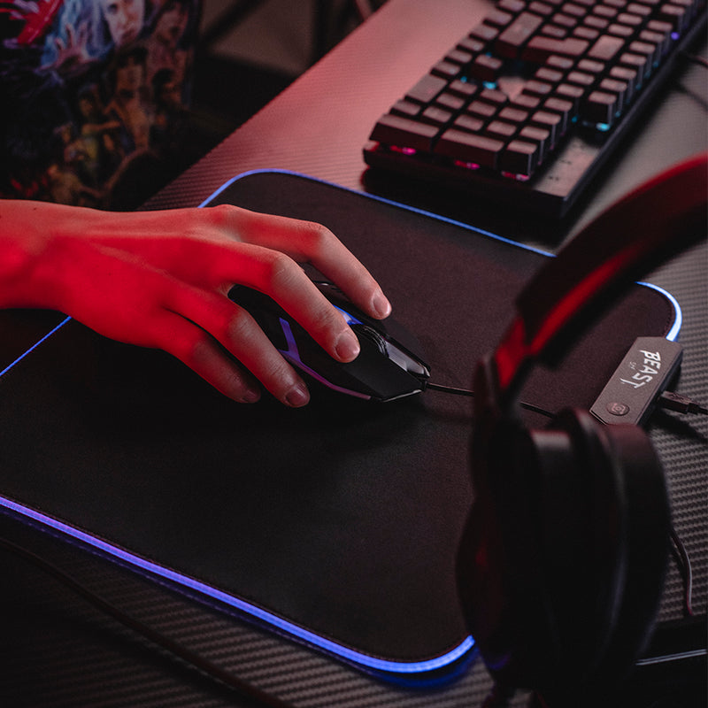 Mouse gamer |STF Beast Abysmal Arsenal force |Óptico gaming para computadora