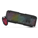 Kit teclado y mouse gamer |STF Beast abysmal |luz led gaming para computadora