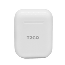 Audífonos Inalámbricos TWS T2GO Avant: 3hrs uso, micrófono, Blanco