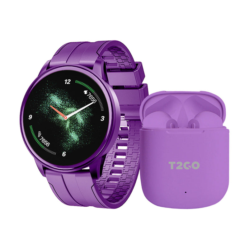 Smartwatch reloj inteligente |T2GO Hyper Sound |pantalla 1.3 pulgadas negro