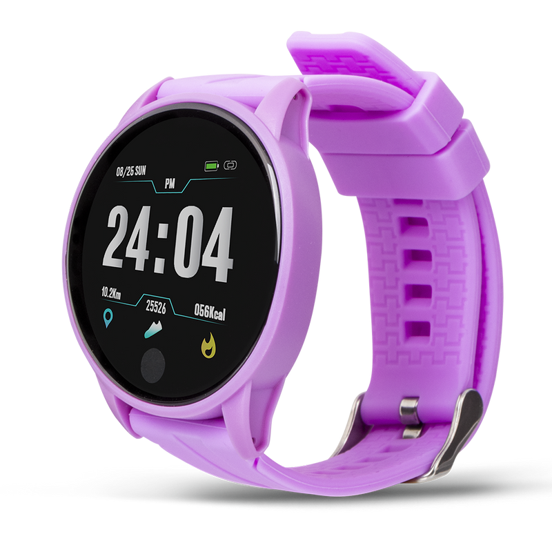 Smartwatch reloj inteligente |T2GO Hyper |pantalla 1.3 pulgadas morado