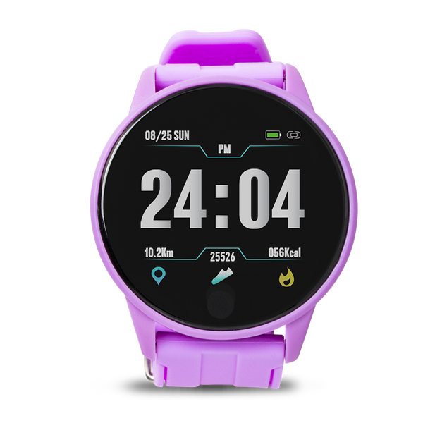 Smartwatch reloj inteligente |T2GO Hyper |pantalla 1.3 pulgadas morado