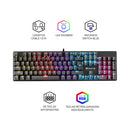 Teclado gamer |XTRIKE ME GK-915 |mecanico con luz gaming para computadora