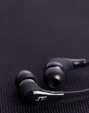 Audífonos Alámbrico In-ear STF Resonanz: Con micrófono, Negro