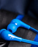 Audífonos Alámbrico In-ear STF Resonanz: Con micrófono, Azul